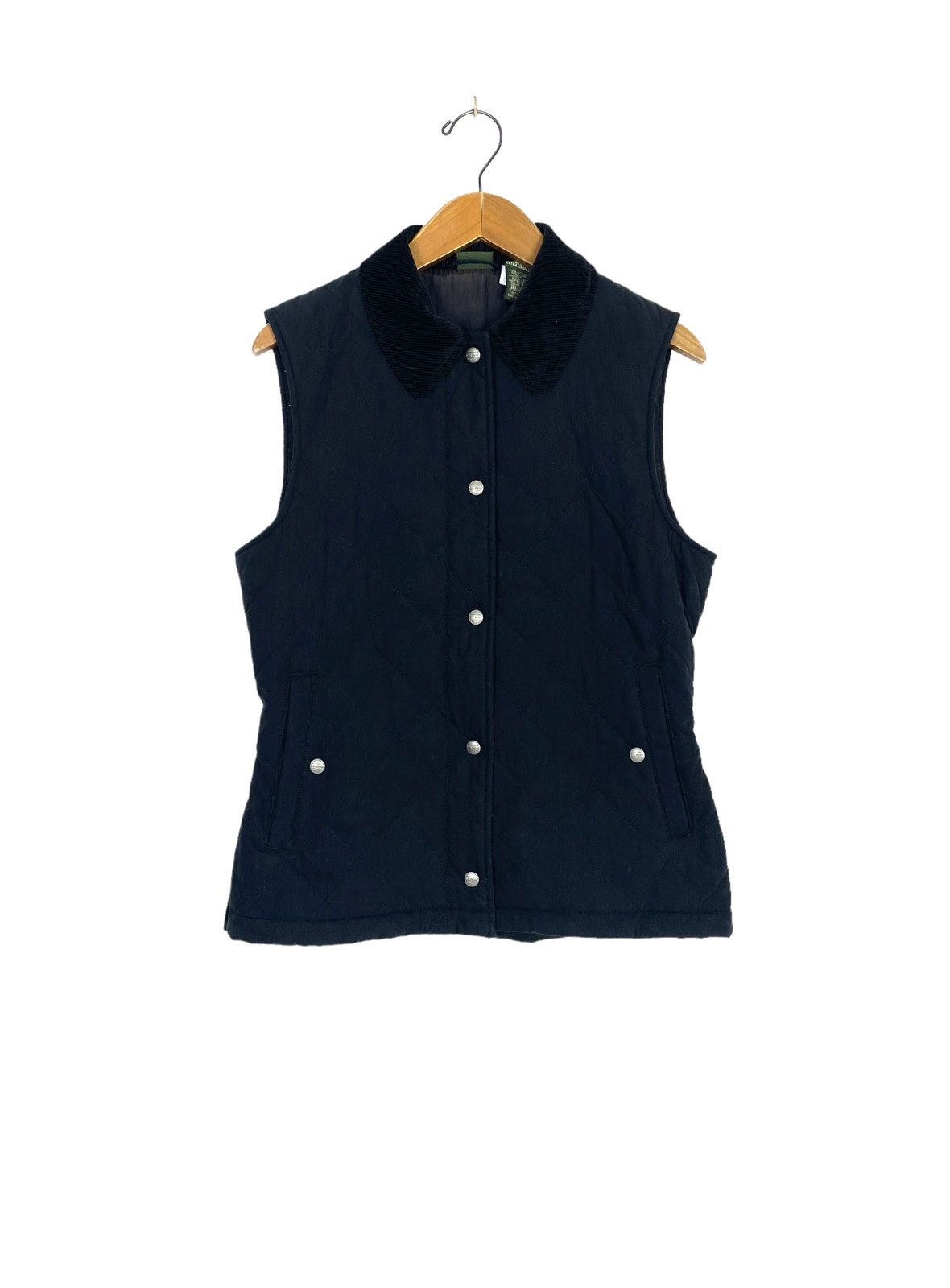 L.L. Bean Rare‼️ L.L. Bean Vest Corduroy Colar Size XS / US 0-2 / IT 36-38 - 1 Thumbnail