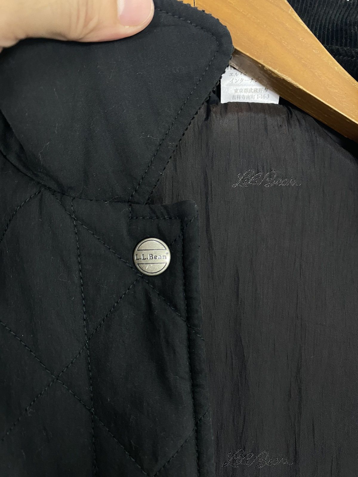 L.L. Bean Rare‼️ L.L. Bean Vest Corduroy Colar Size XS / US 0-2 / IT 36-38 - 10 Thumbnail
