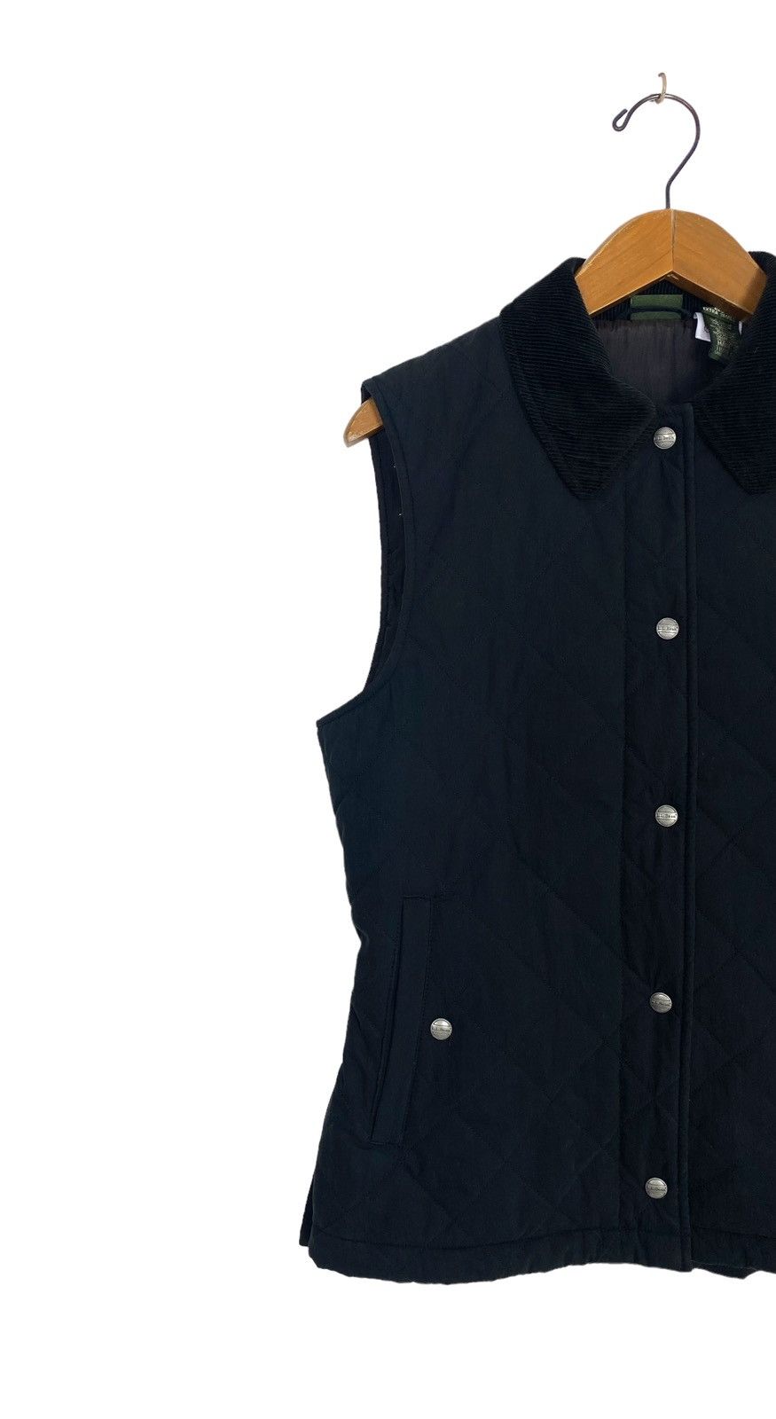 L.L. Bean Rare‼️ L.L. Bean Vest Corduroy Colar Size XS / US 0-2 / IT 36-38 - 3 Thumbnail