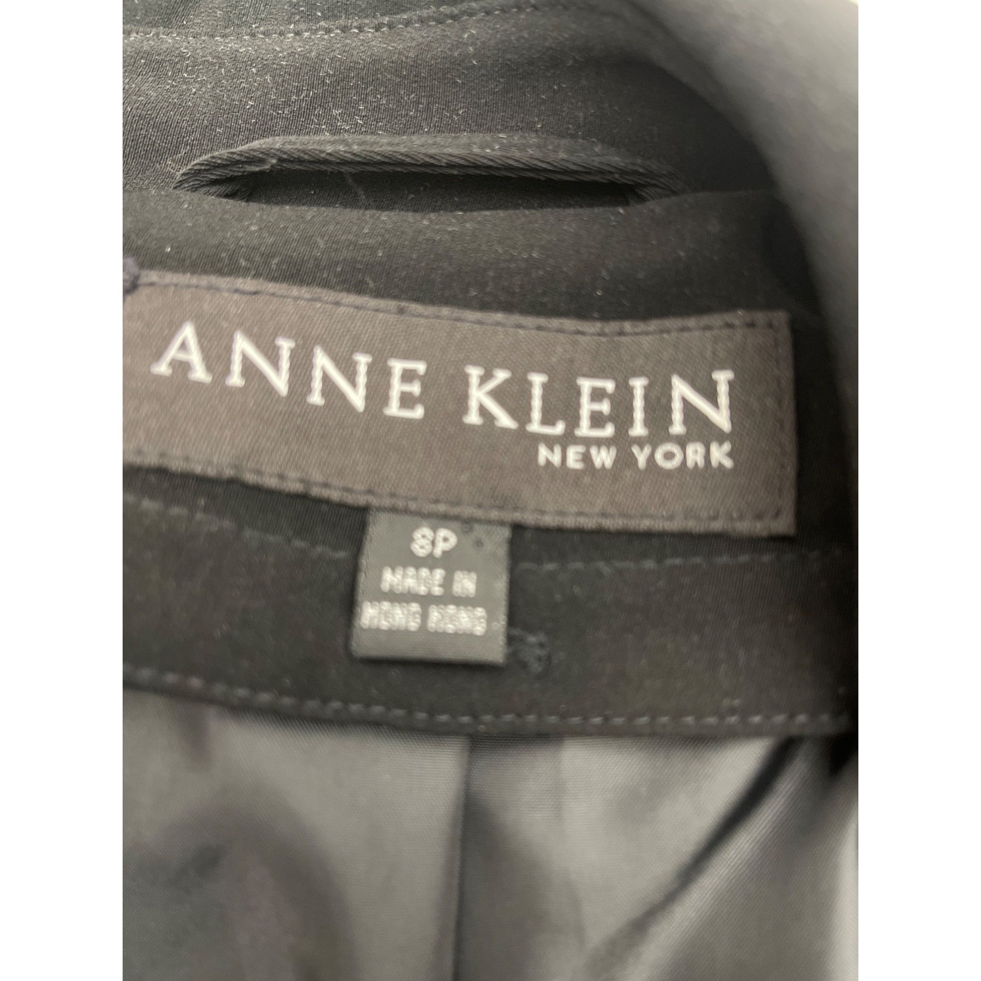 Anne Klein Anne Klein New York Black Long Coat Size 8P Size M / US 6-8 / IT 42-44 - 10 Thumbnail