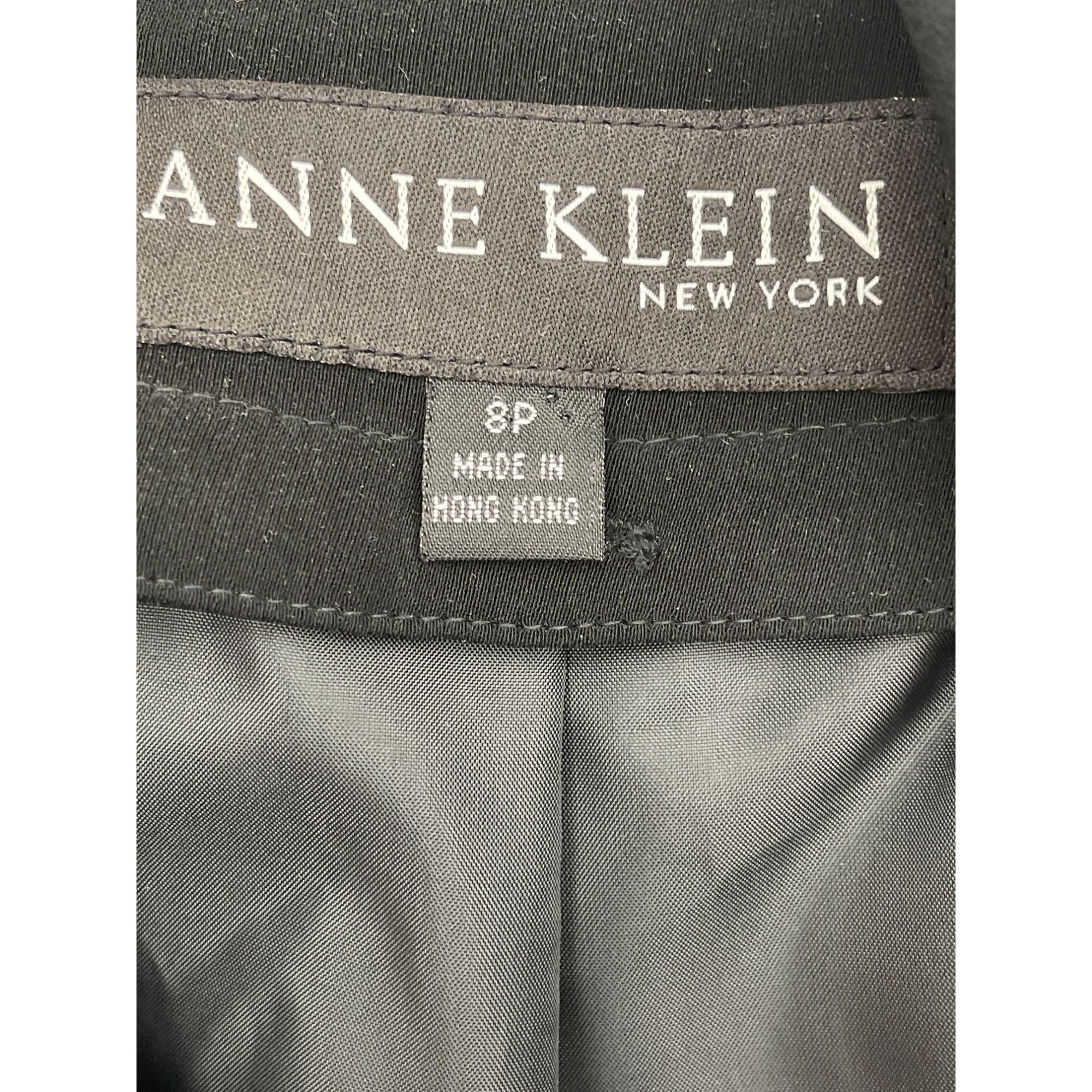Anne Klein Anne Klein New York Black Long Coat Size 8P Size M / US 6-8 / IT 42-44 - 11 Thumbnail