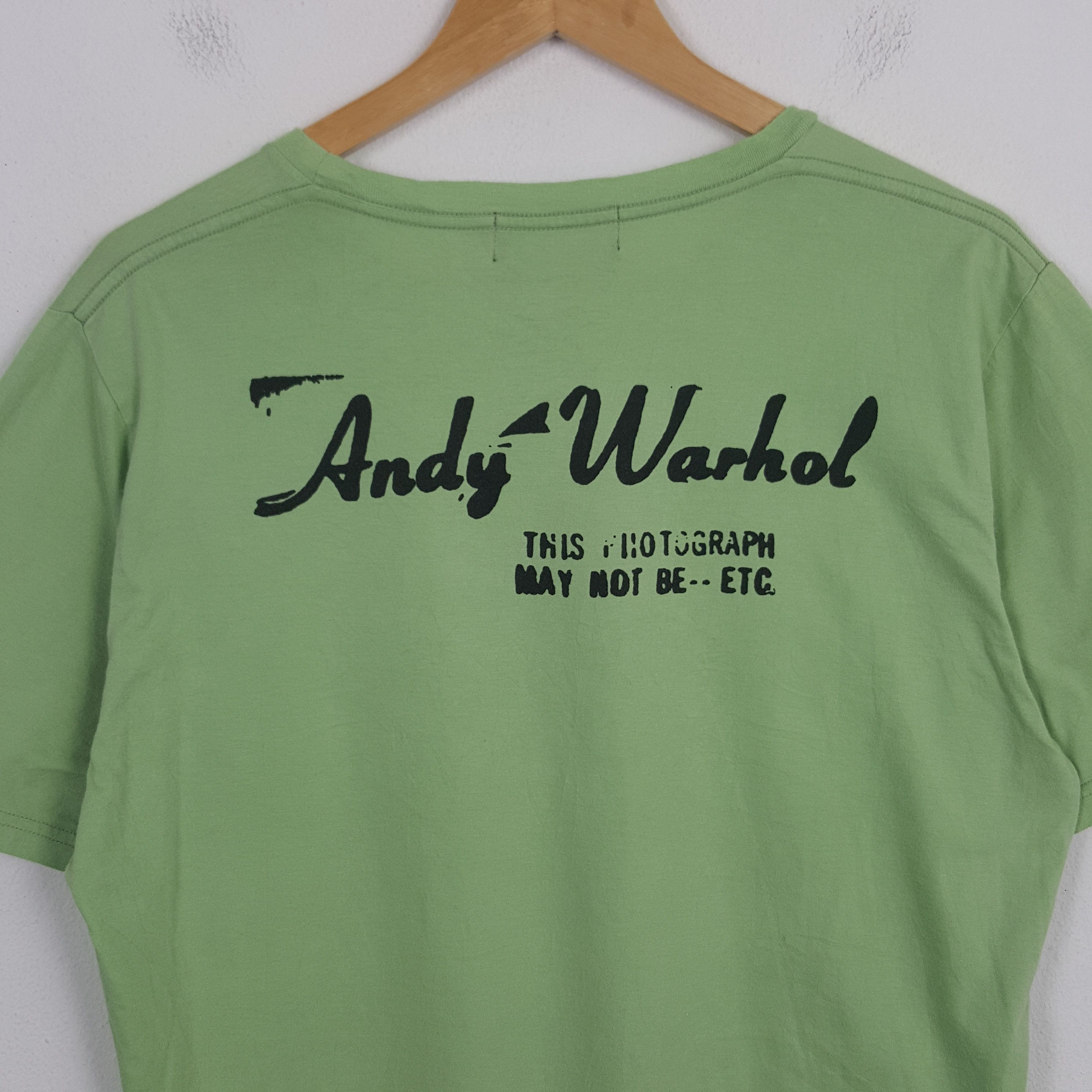 Andy Warhol × Hysteric Glamour × Vintage Vintage Andy Warhol By Hysteric Glamour Tshirt Size US L / EU 52-54 / 3 - 4 Thumbnail