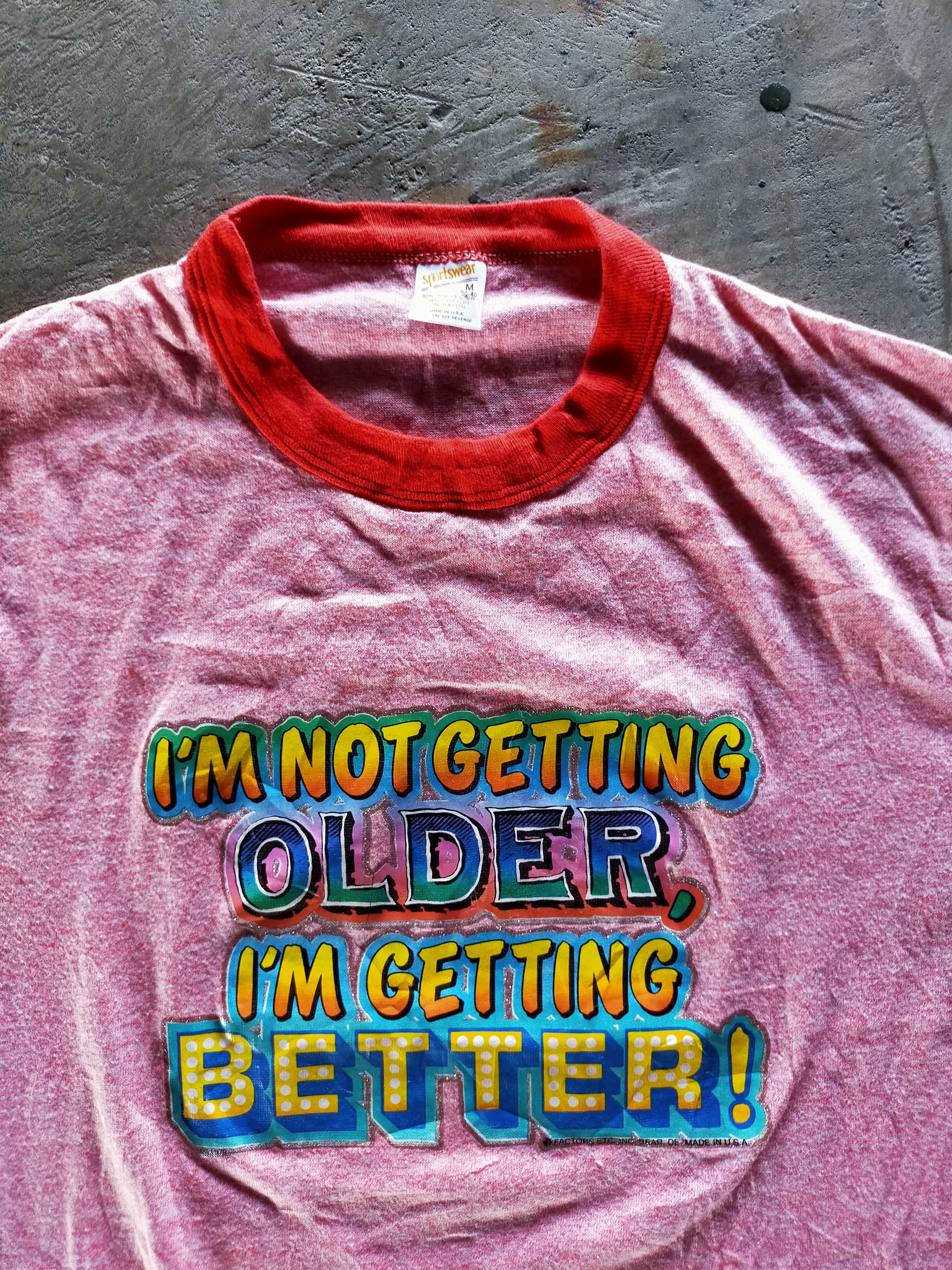 Other VINTAGE RINGER IRON ON 3 BLEND Size US S / EU 44-46 / 1 - 2 Thumbnail