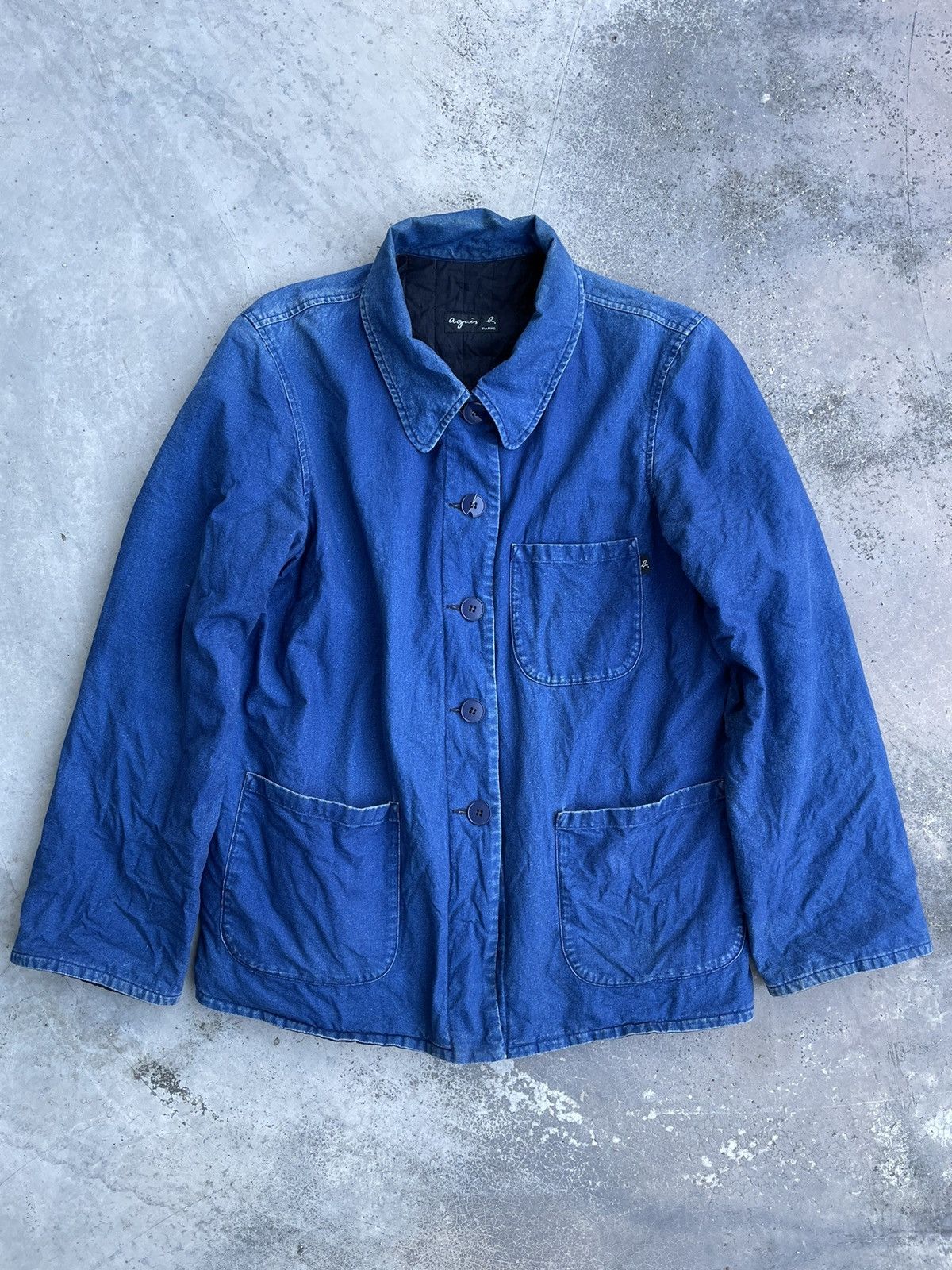 agnes b. 🔥Agnes B. Paris Indigo Blue Jacket🔥 Size US M / EU 48-50 / 2 - 1 Thumbnail