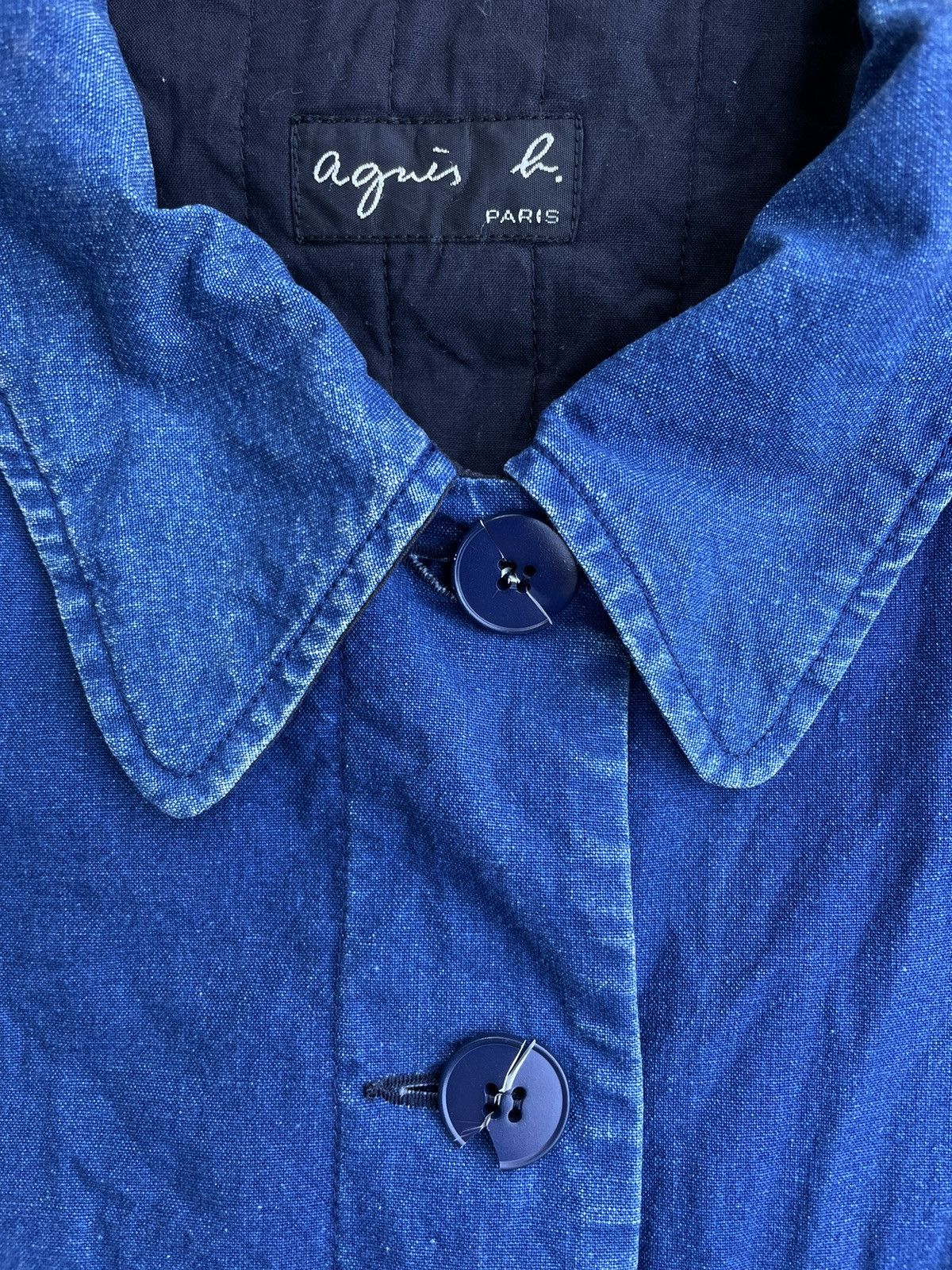 agnes b. 🔥Agnes B. Paris Indigo Blue Jacket🔥 Size US M / EU 48-50 / 2 - 7 Thumbnail