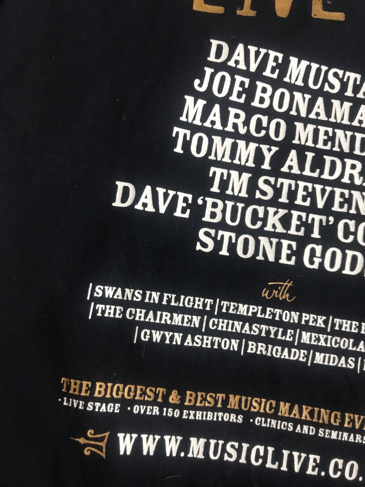 Band Tees 2008 Music Live t-shirt Size US L / EU 52-54 / 3 - 7 Thumbnail