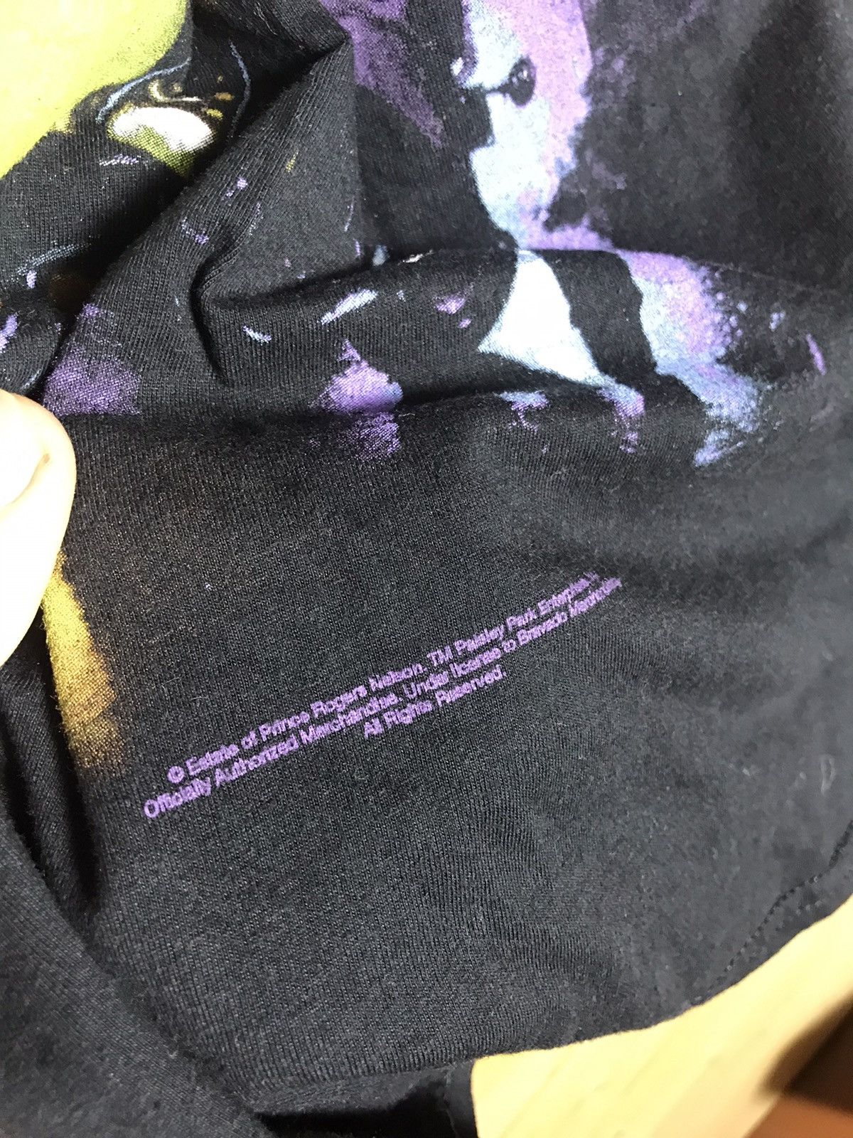 Band Tees Prince purple rain t-shirt Size US M / EU 48-50 / 2 - 5 Thumbnail