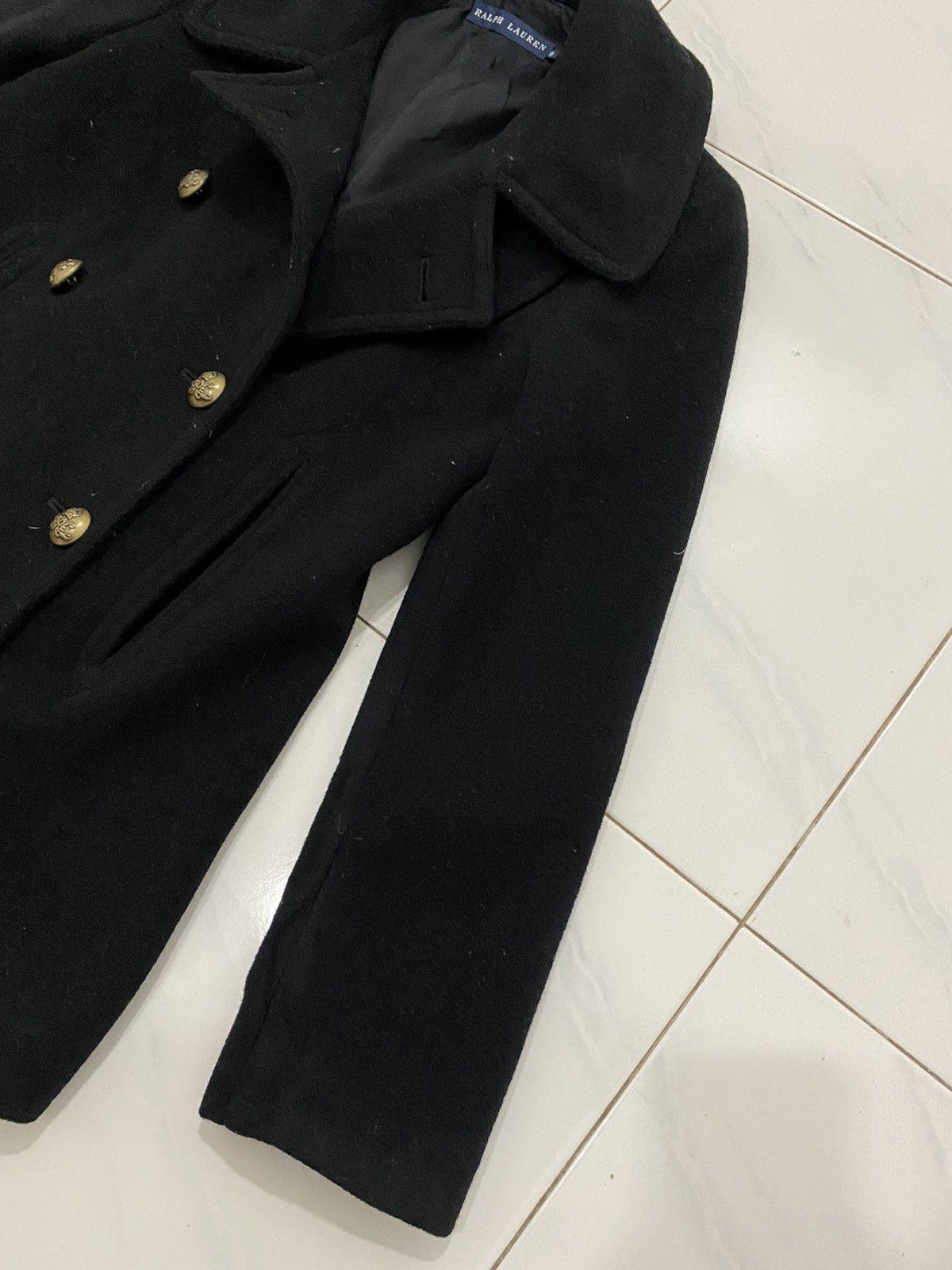Polo Ralph Lauren VTG RL Womans Peacoat Jacket Size S / US 4 / IT 40 - 4 Thumbnail