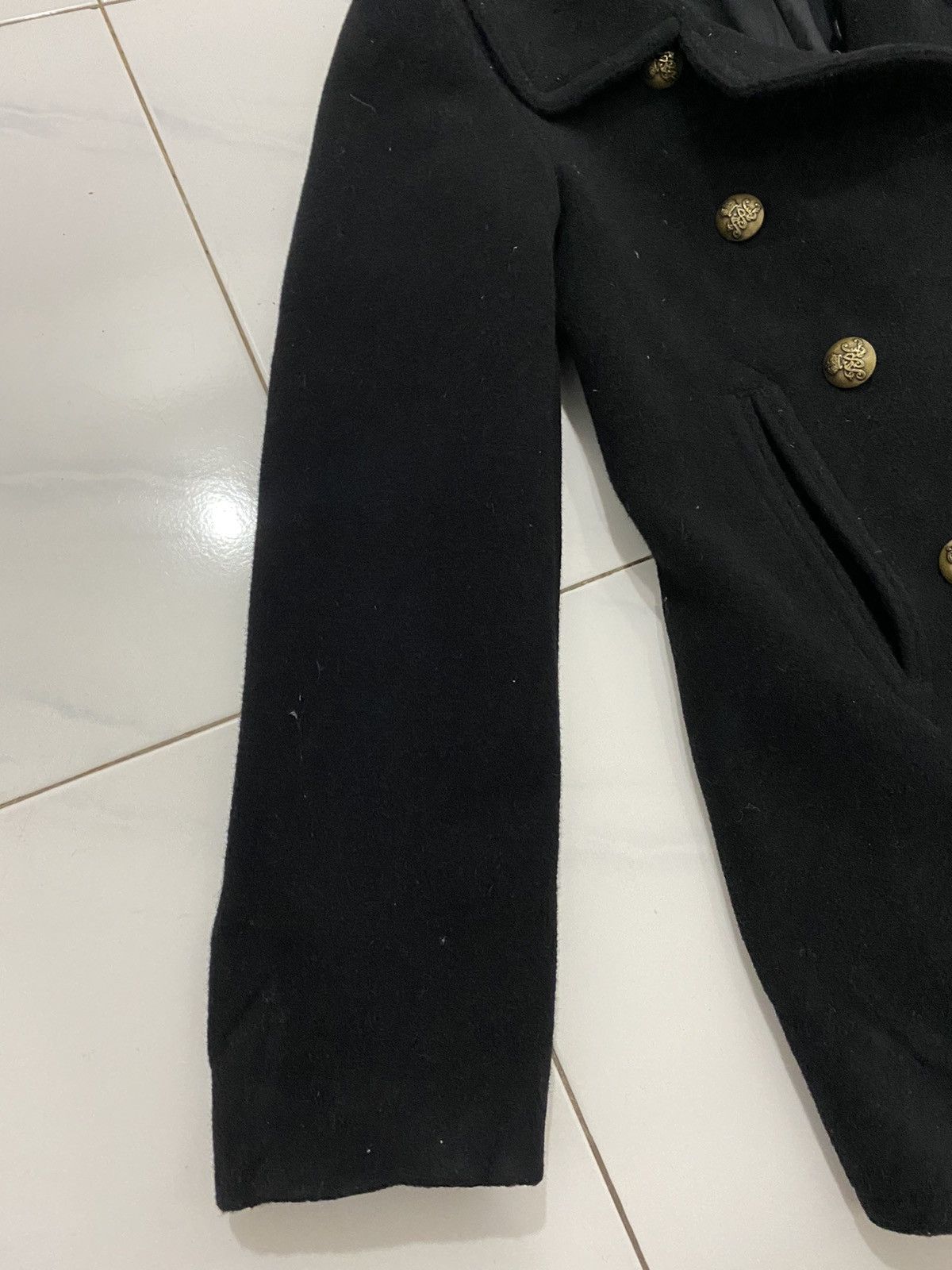 Polo Ralph Lauren VTG RL Womans Peacoat Jacket Size S / US 4 / IT 40 - 3 Thumbnail