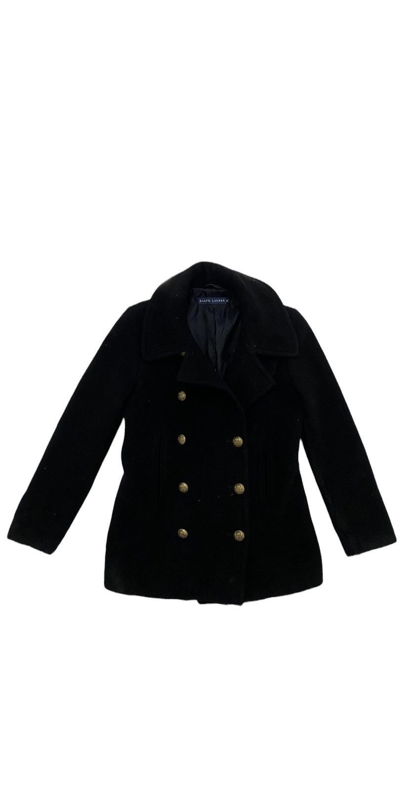 Polo Ralph Lauren VTG RL Womans Peacoat Jacket Size S / US 4 / IT 40 - 1 Thumbnail