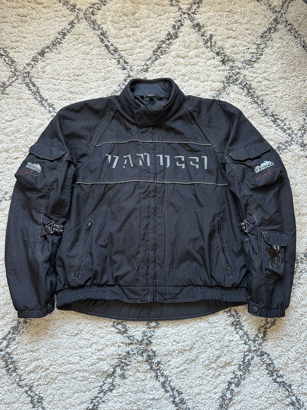 Vintage Enrico Vanucci moto jacket Size US XL / EU 56 / 4 - 1 Thumbnail