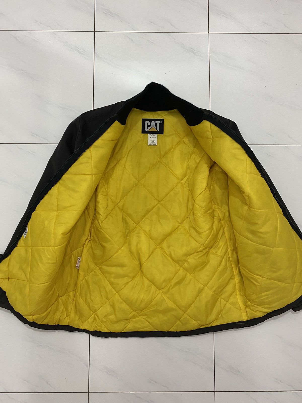 Caterpillar VTG Duck Quilted Caterpillar Jacket Size US M / EU 48-50 / 2 - 10 Thumbnail