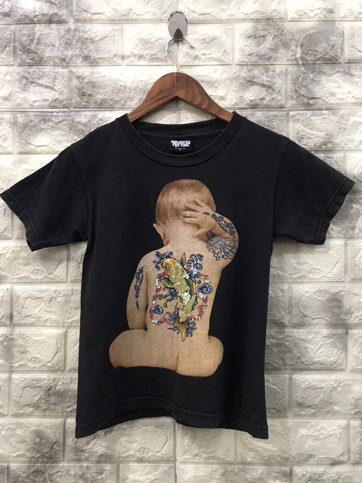Vintage Vintage Baby Metal T-Shirt Size US S / EU 44-46 / 1 - 1 Thumbnail
