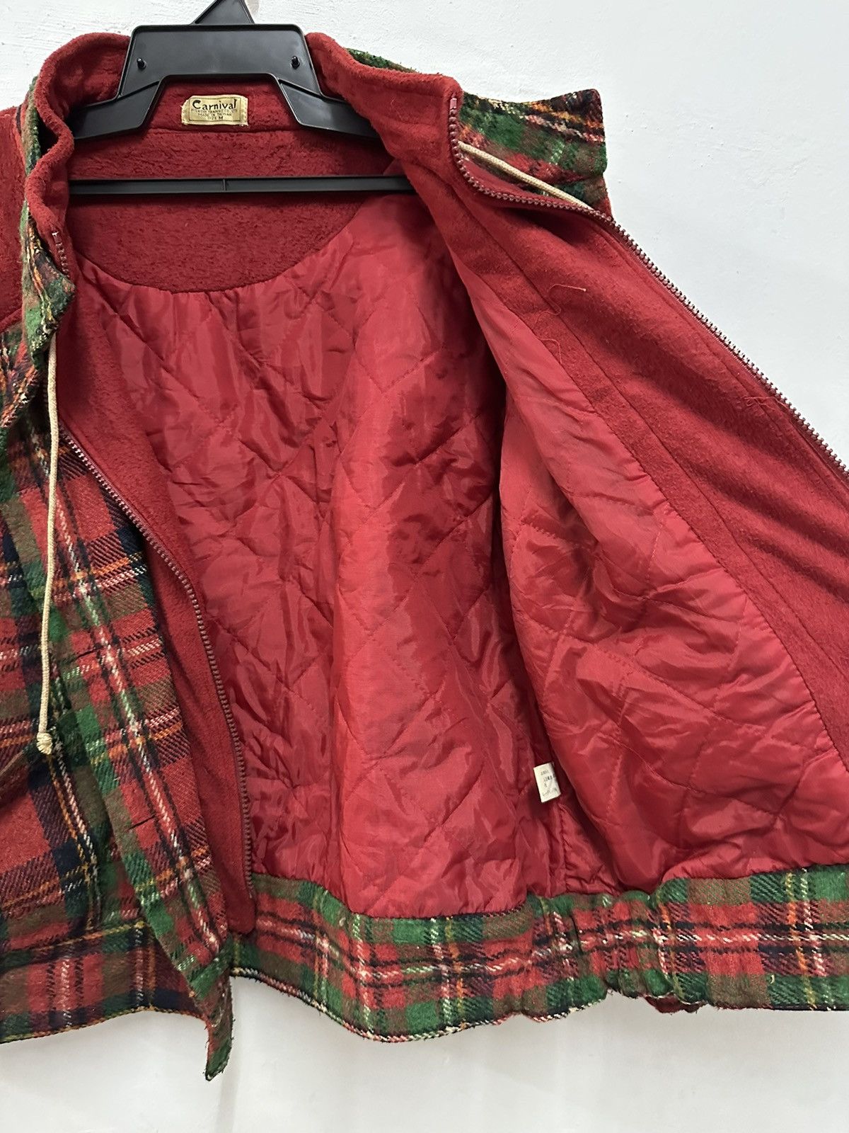 Japanese Brand VTG Carnival Wool Flannel Utility Jacket Size US M / EU 48-50 / 2 - 8 Thumbnail