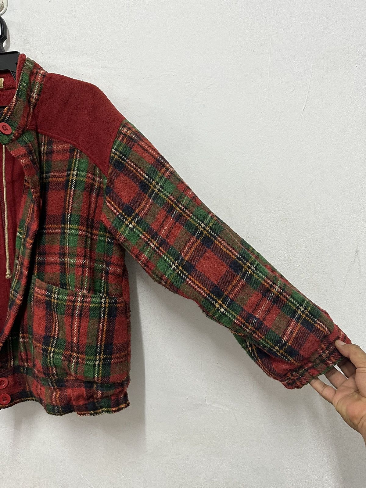 Japanese Brand VTG Carnival Wool Flannel Utility Jacket Size US M / EU 48-50 / 2 - 5 Thumbnail