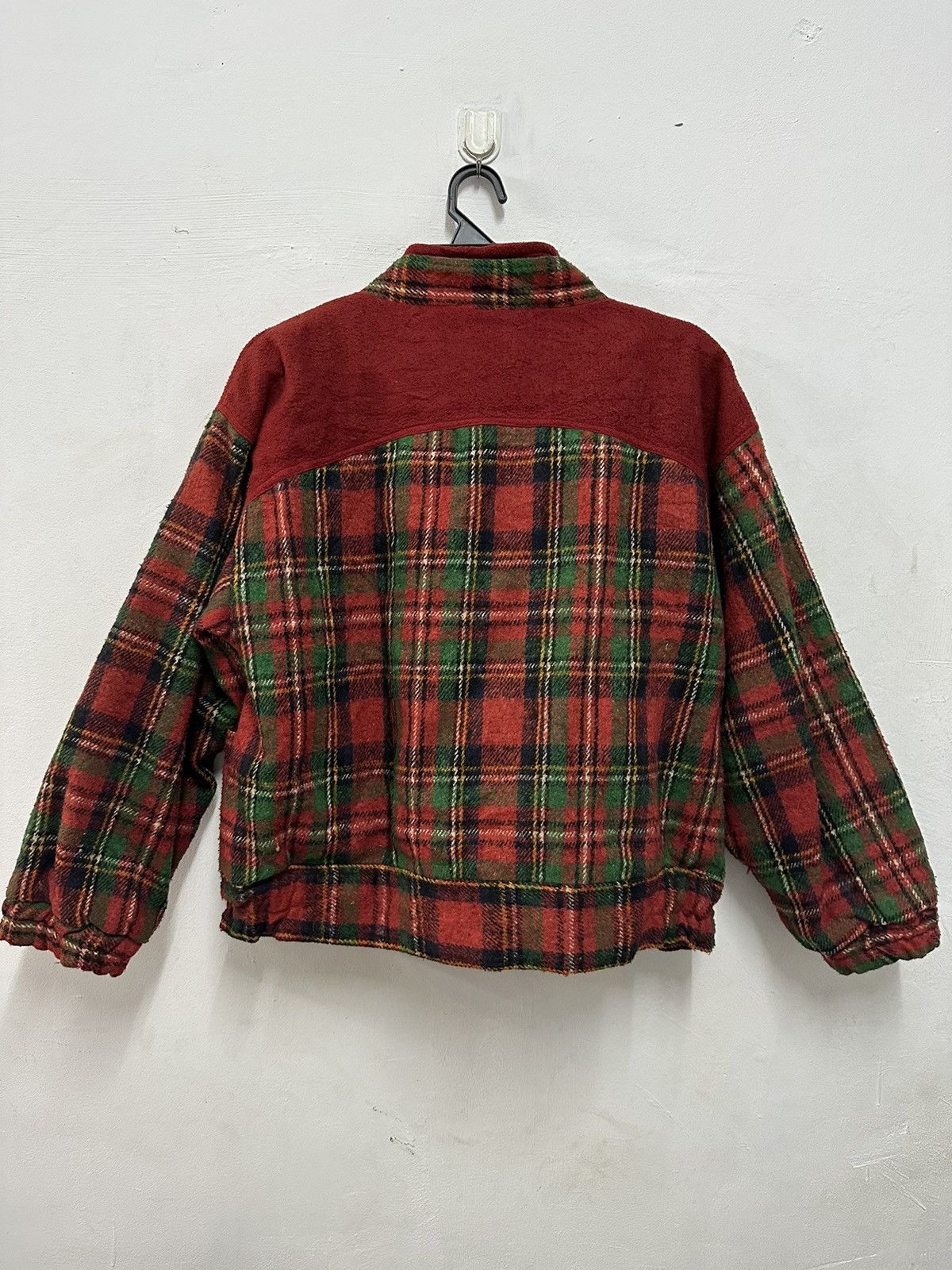 Japanese Brand VTG Carnival Wool Flannel Utility Jacket Size US M / EU 48-50 / 2 - 10 Thumbnail