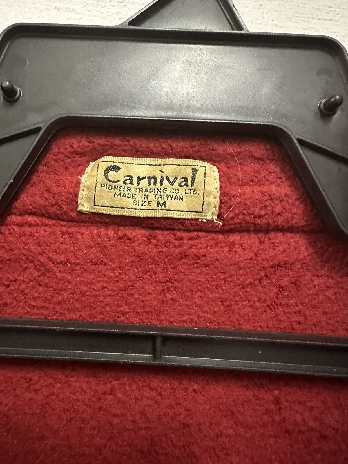 Japanese Brand VTG Carnival Wool Flannel Utility Jacket Size US M / EU 48-50 / 2 - 7 Thumbnail
