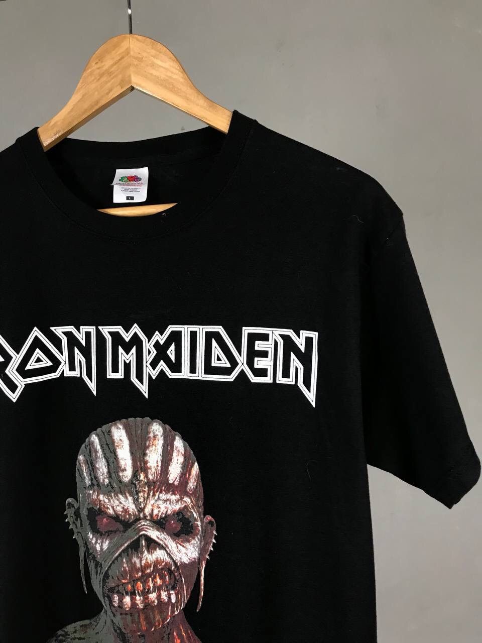 Band Tees Iron Maiden vintage rock band tee Size US L / EU 52-54 / 3 - 2 Thumbnail
