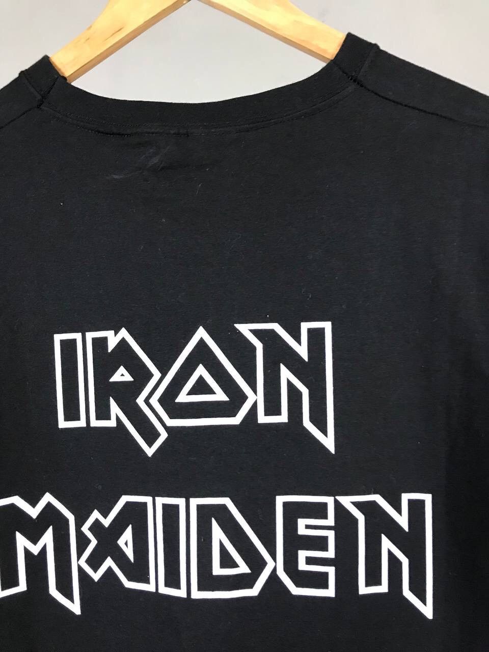 Band Tees Iron Maiden vintage rock band tee Size US L / EU 52-54 / 3 - 6 Thumbnail