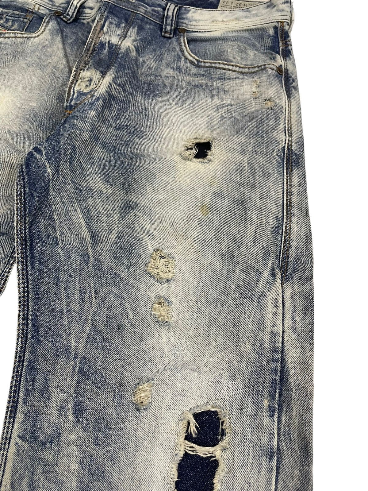Diesel Diesel Distressed Jeans Size US 34 / EU 50 - 4 Thumbnail