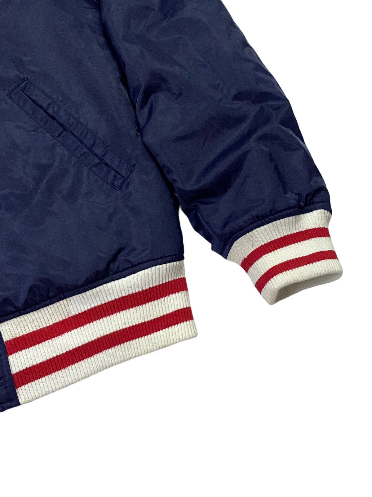 Bape A Bathing Ape ( BAPE ) Satin Baseball Jacket Size US M / EU 48-50 / 2 - 15 Thumbnail