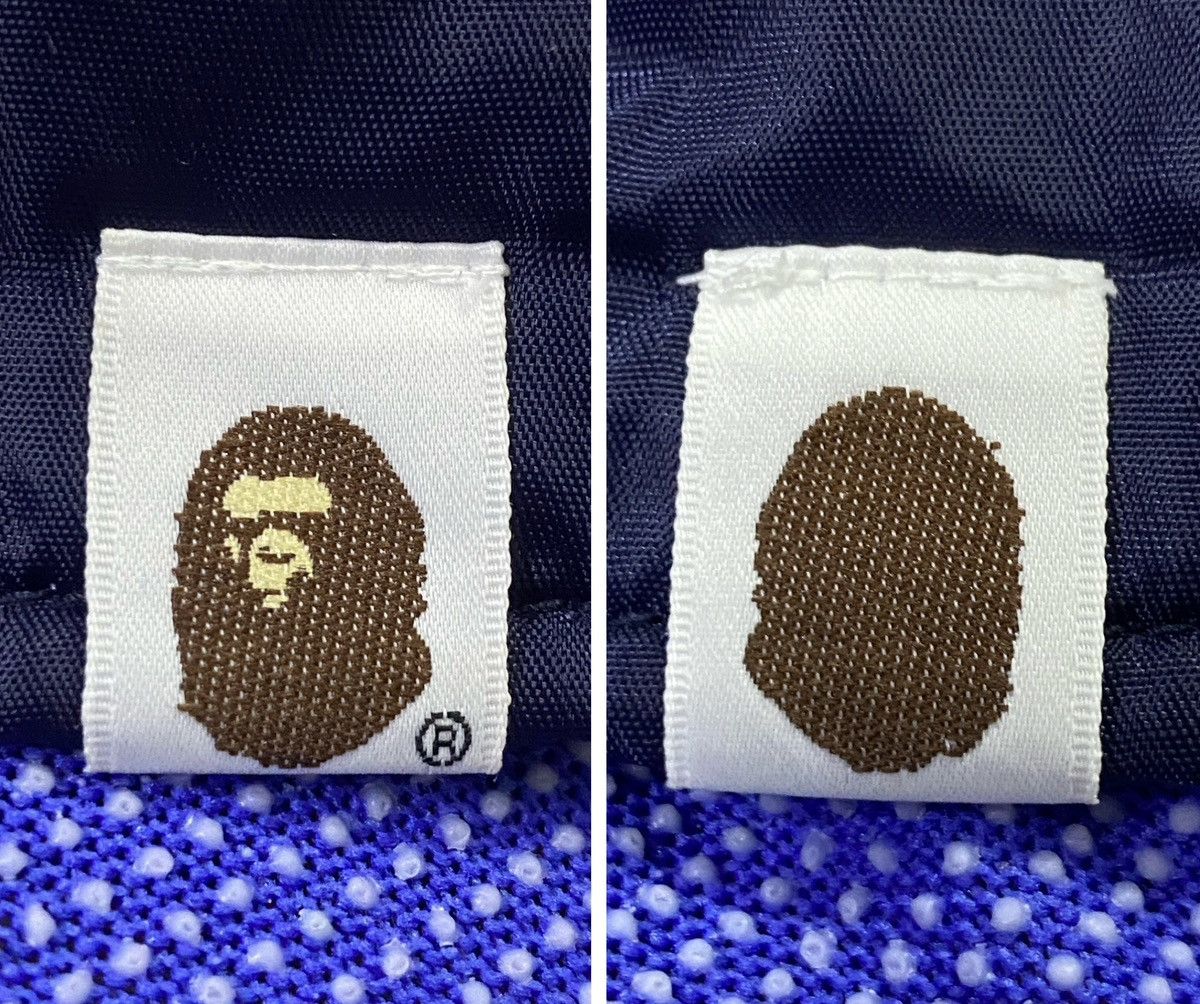 Bape A Bathing Ape ( BAPE ) Satin Baseball Jacket Size US M / EU 48-50 / 2 - 11 Thumbnail