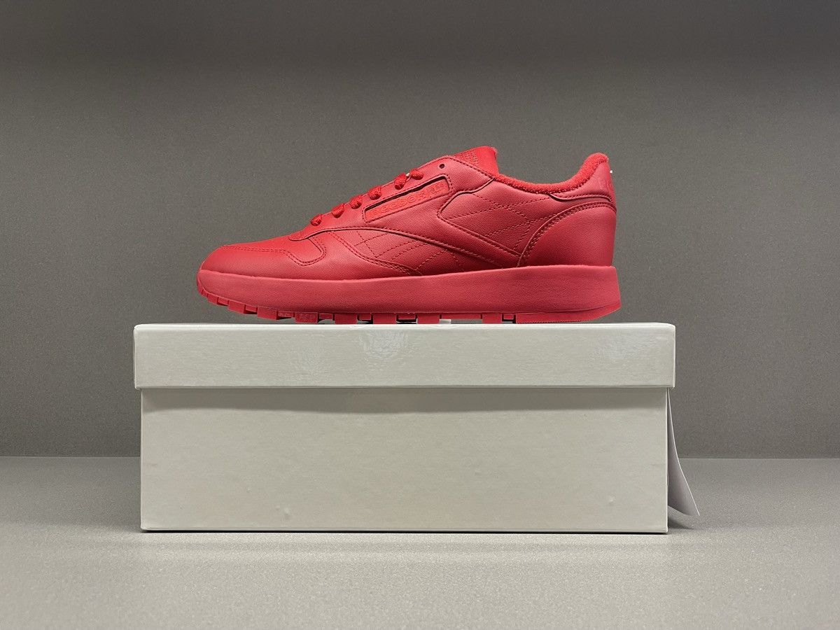 Maison Margiela × Reebok Reebok Classic Leather Tabi Maison Margiela Vector Red Size US 12 / EU 45 - 2 Thumbnail