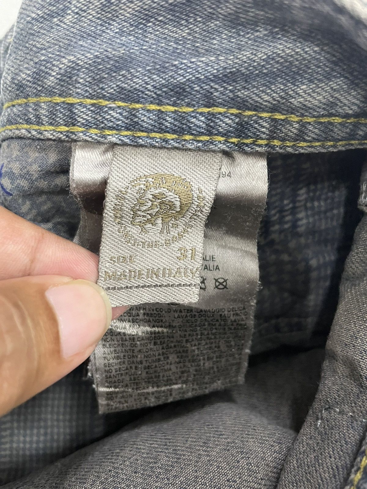 Diesel Diesel Rusty Style Jeans Distressed Size US 33 - 9 Thumbnail
