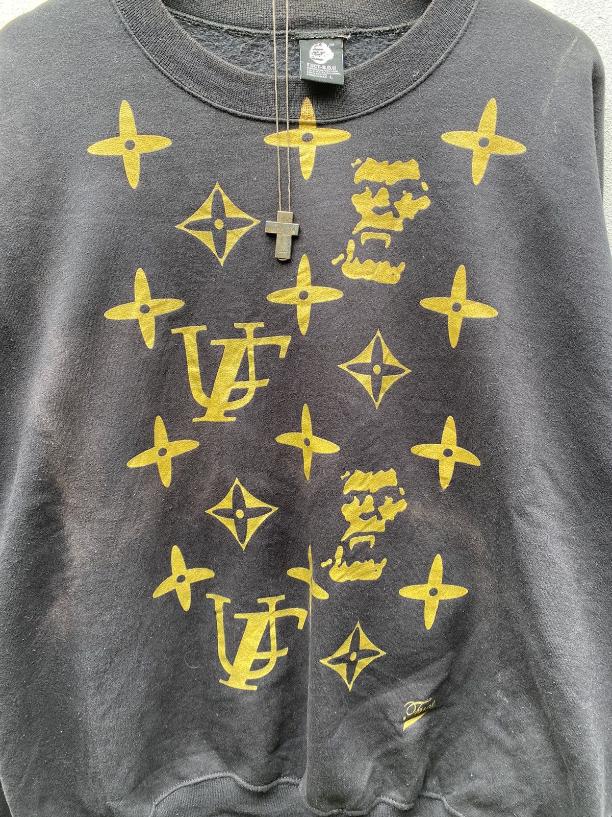 FUCT Lv design x Fuct Skateboard Oversized Sweatshirt Size US L / EU 52-54 / 3 - 3 Thumbnail