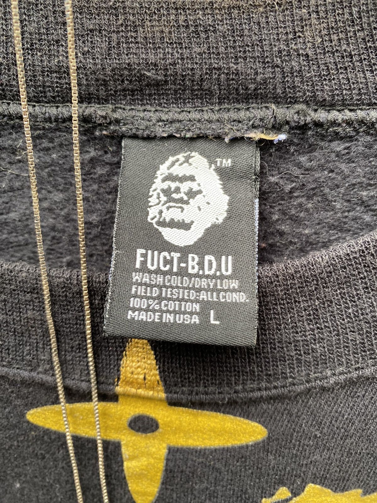 FUCT Lv design x Fuct Skateboard Oversized Sweatshirt Size US L / EU 52-54 / 3 - 4 Thumbnail