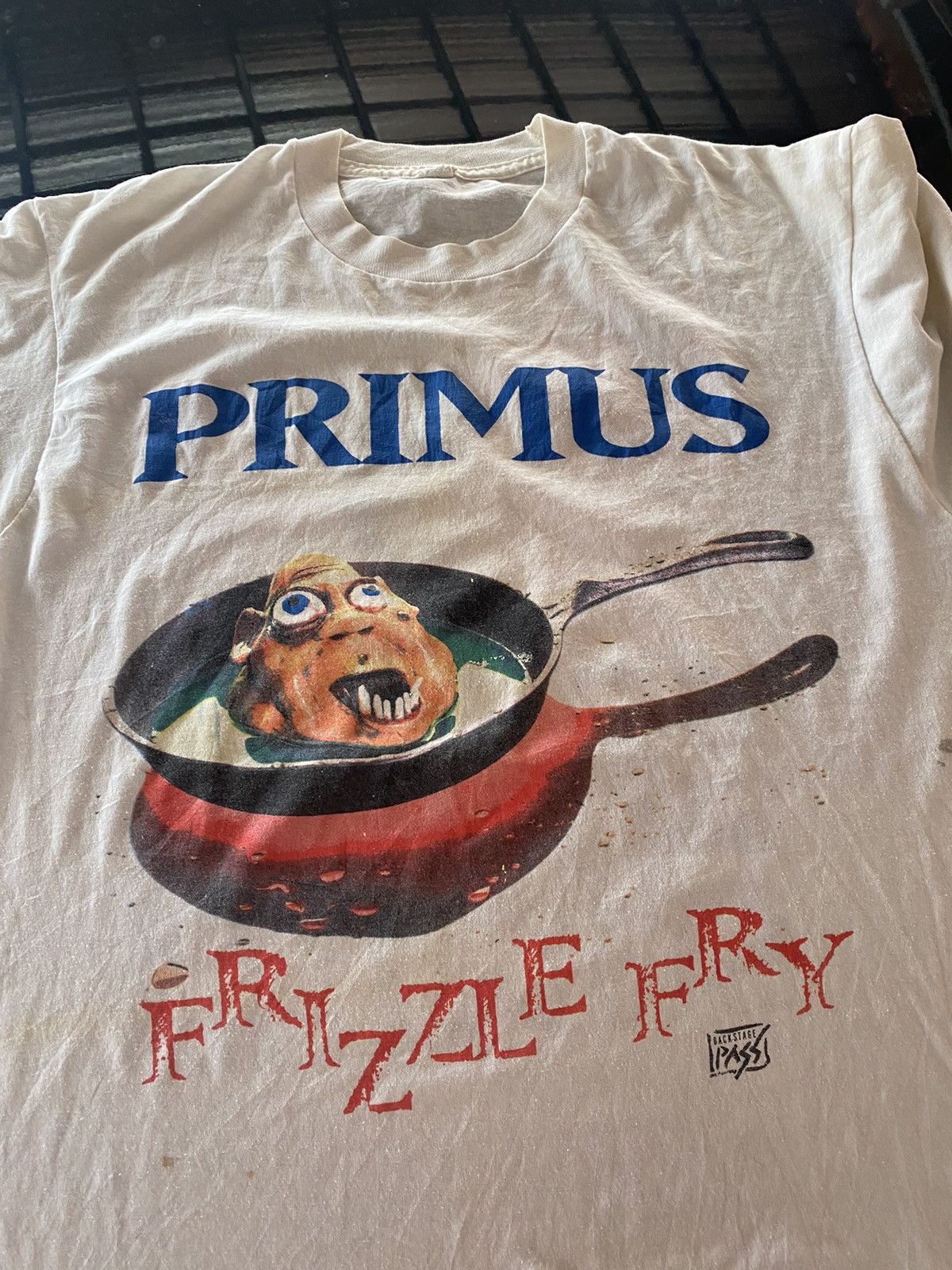 Band Tees Rare Vintage 1990 Primus - Frizzle Fry Size US L / EU 52-54 / 3 - 3 Thumbnail