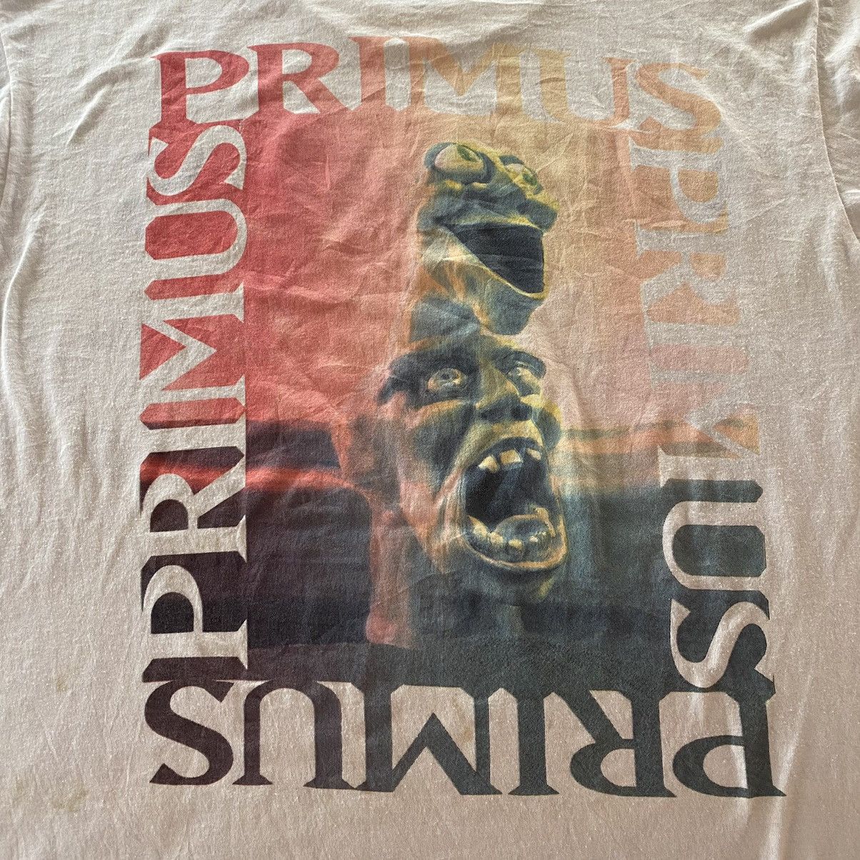 Band Tees Rare Vintage 1990 Primus - Frizzle Fry Size US L / EU 52-54 / 3 - 4 Thumbnail