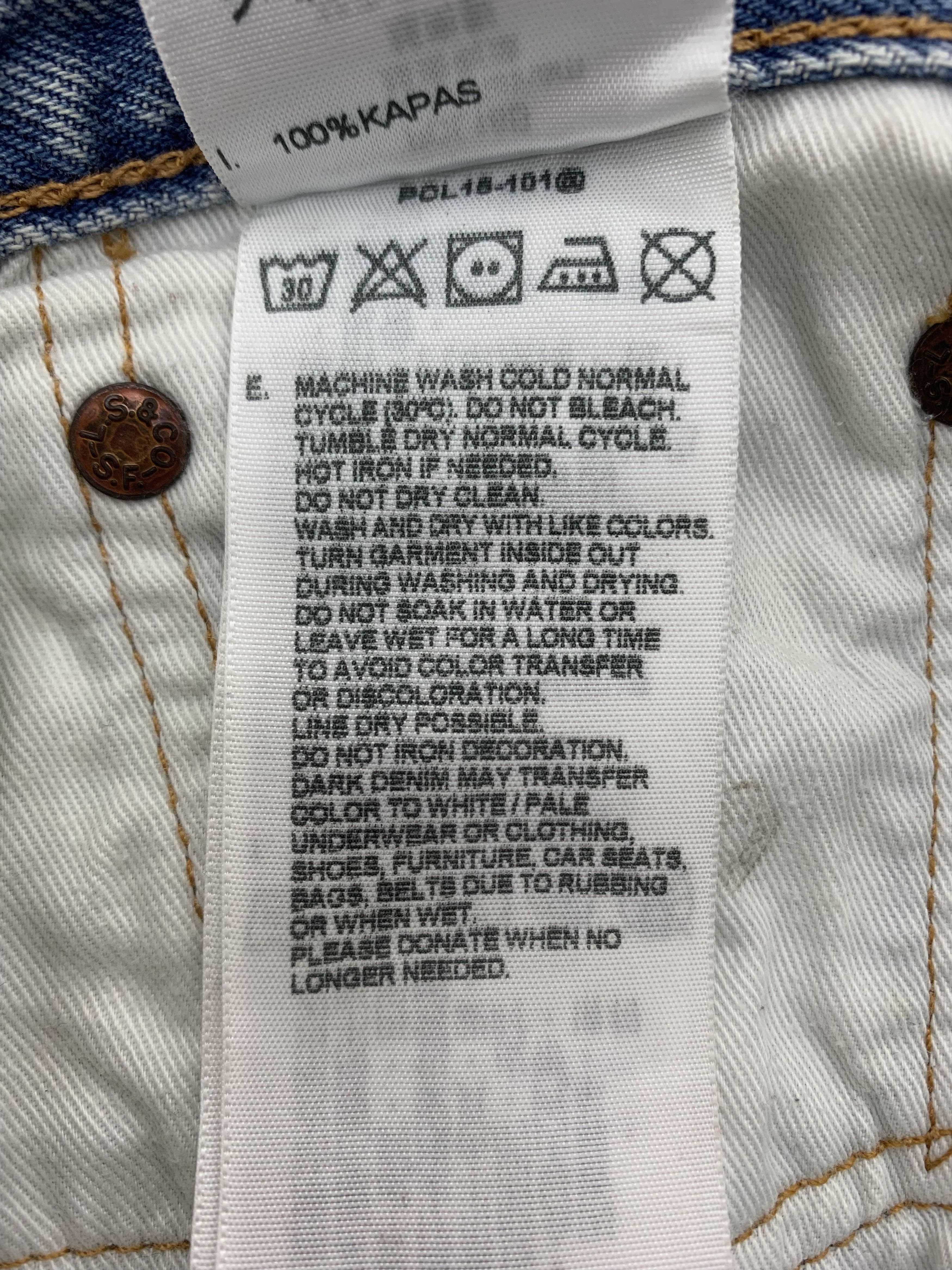 Levi's Vintage Levi's 502 Denim 34x33.5 Faded Size US 34 / EU 50 - 9 Thumbnail