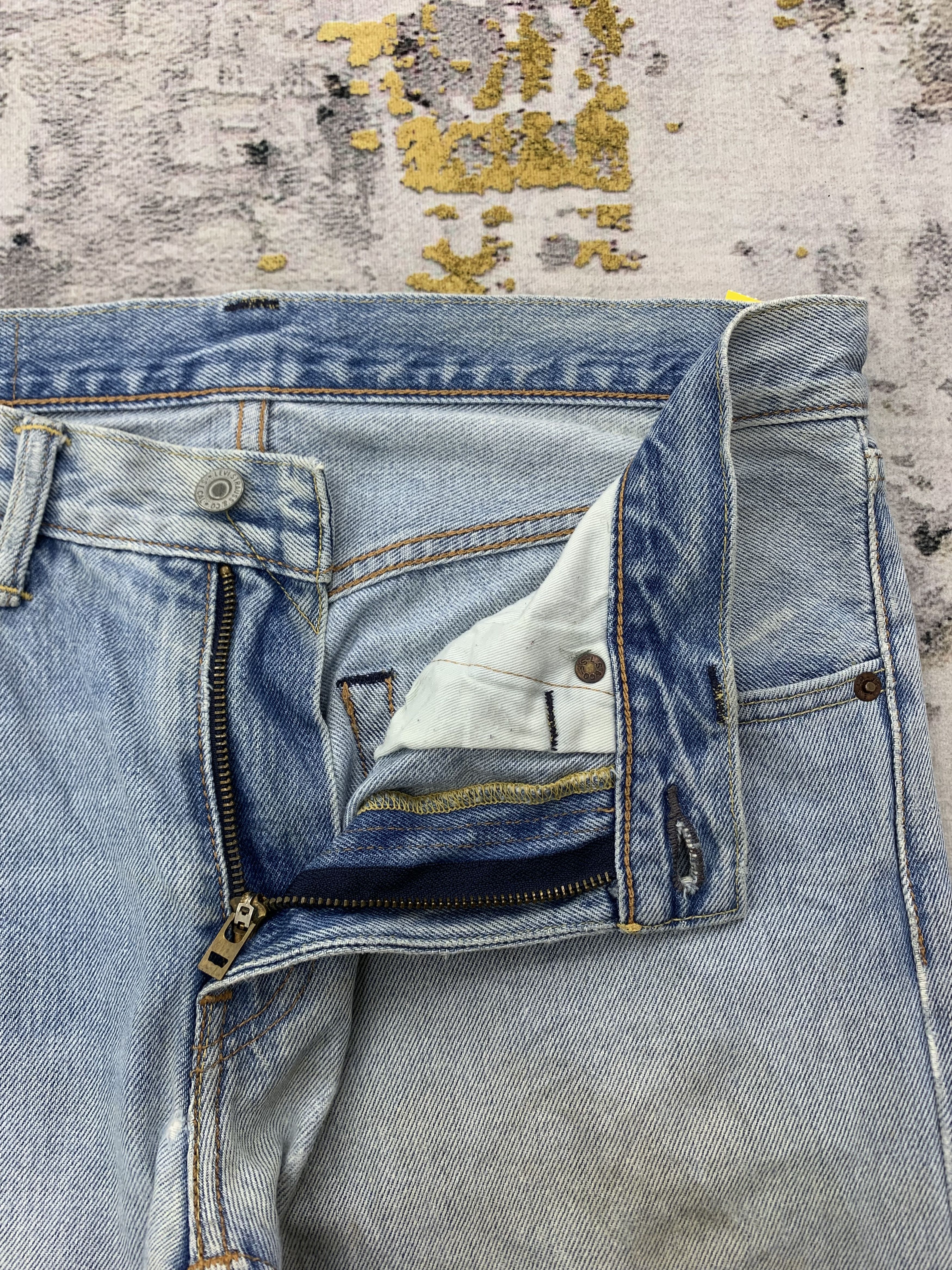 Levi's Vintage Levi's 502 Denim 34x33.5 Faded Size US 34 / EU 50 - 2 Thumbnail