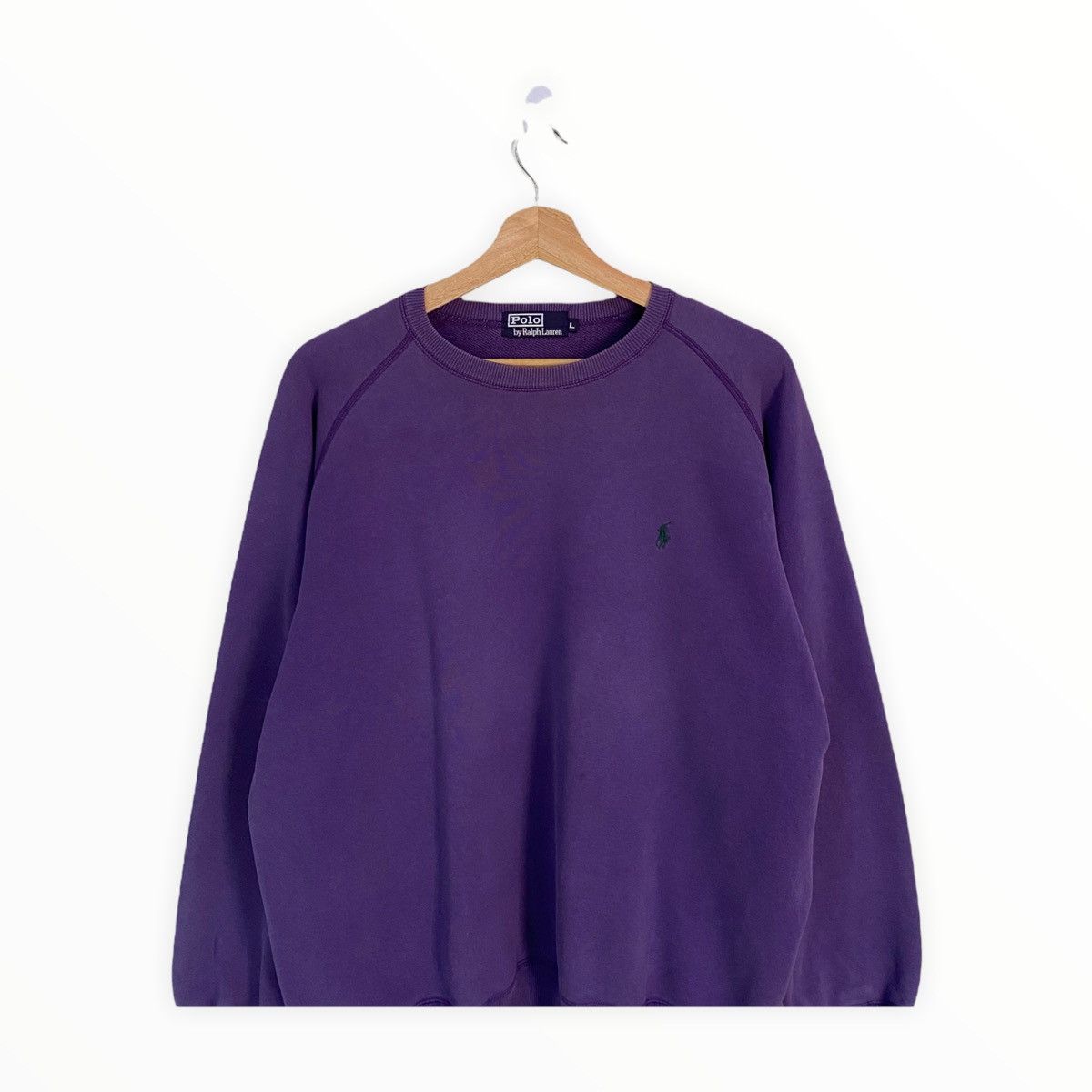 Polo Ralph Lauren RARE🔥POLO RALPH LAUREN PLAIN PURPLE SWEATSHIRT HARD TO FIND Size US M / EU 48-50 / 2 - 3 Thumbnail