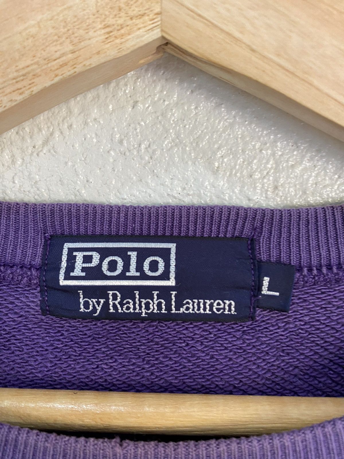 Polo Ralph Lauren RARE🔥POLO RALPH LAUREN PLAIN PURPLE SWEATSHIRT HARD TO FIND Size US M / EU 48-50 / 2 - 8 Thumbnail