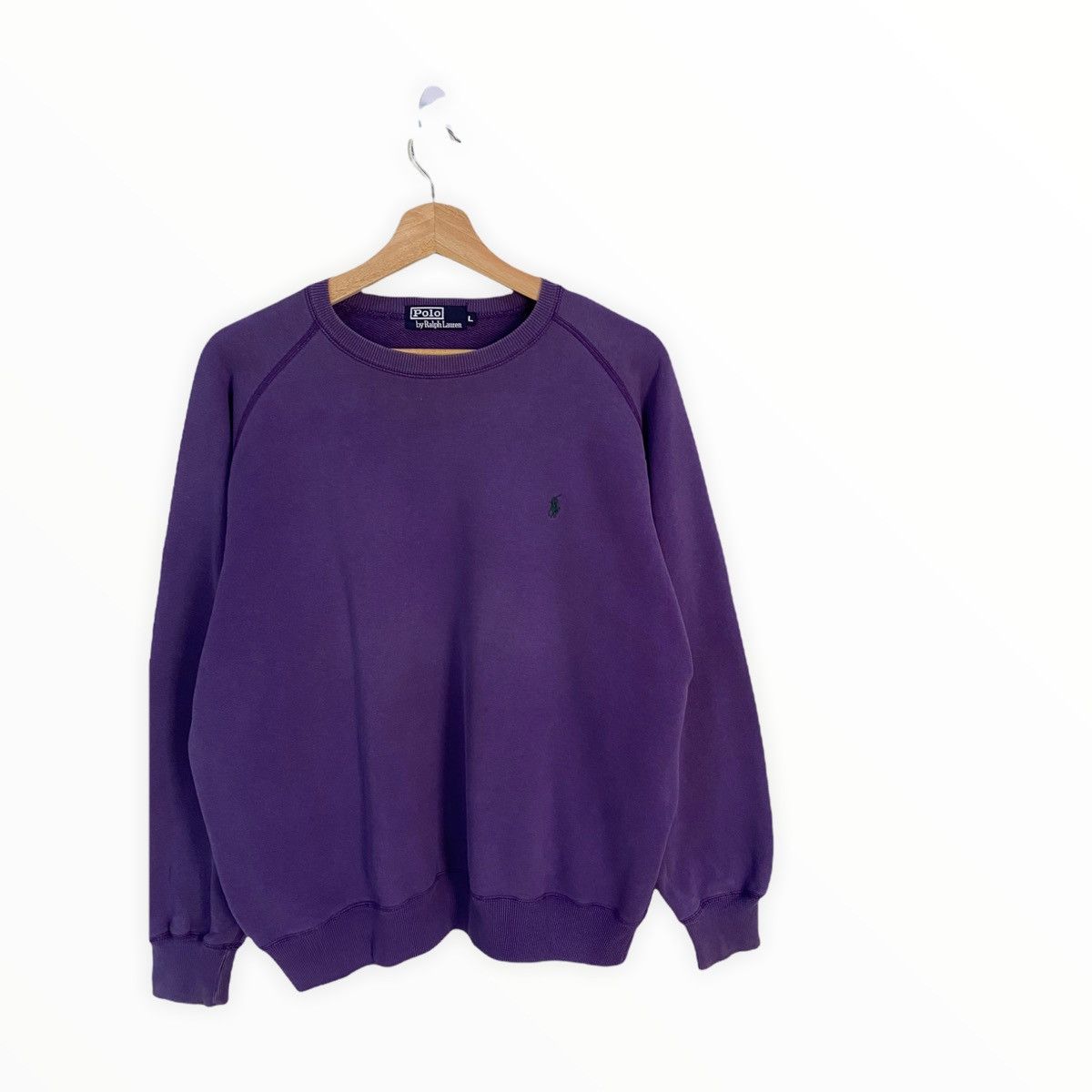 Polo Ralph Lauren RARE🔥POLO RALPH LAUREN PLAIN PURPLE SWEATSHIRT HARD TO FIND Size US M / EU 48-50 / 2 - 6 Thumbnail