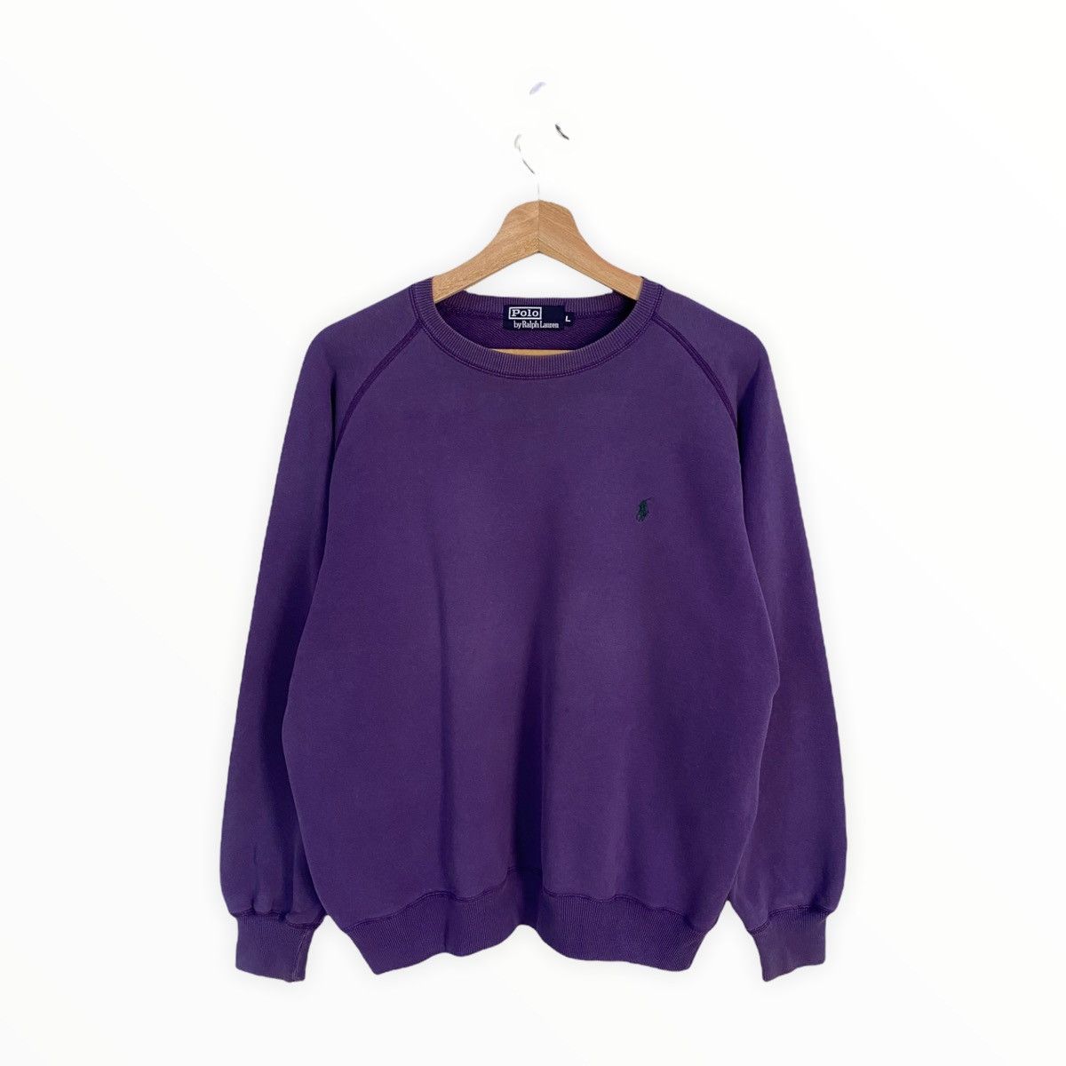 Polo Ralph Lauren RARE🔥POLO RALPH LAUREN PLAIN PURPLE SWEATSHIRT HARD TO FIND Size US M / EU 48-50 / 2 - 1 Thumbnail
