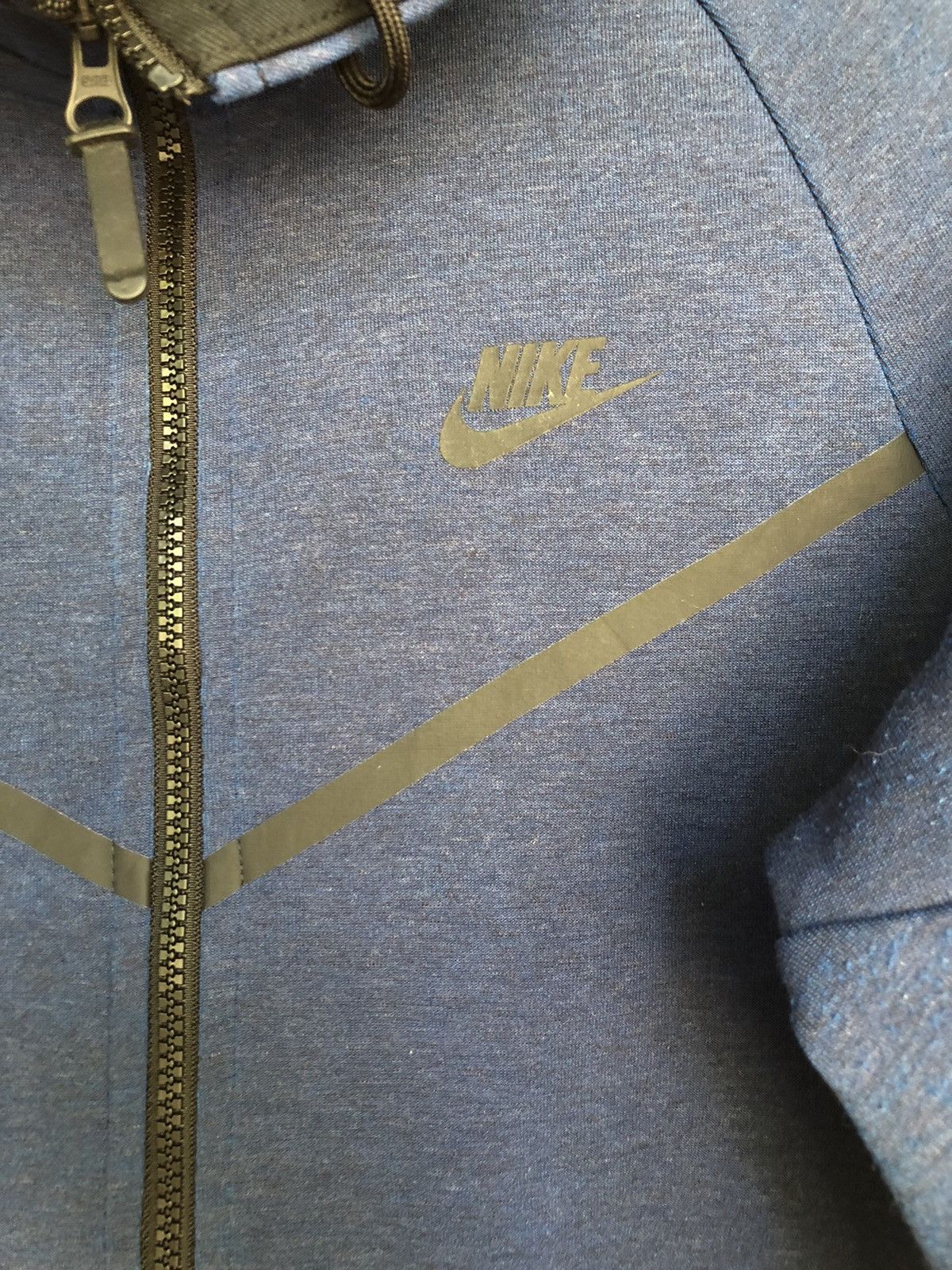 Nike Nike blue tech fleece windrunner hoodies nice design Size US S / EU 44-46 / 1 - 4 Thumbnail