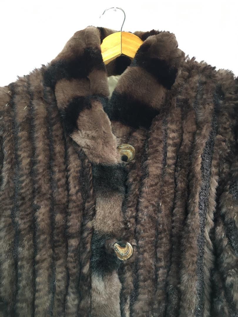 Japanese Brand 🔥REVERSIBLE🔥LEOPARD MINK FAUX FUR BROW LIGHT JACKETS Size M / US 6-8 / IT 42-44 - 6 Thumbnail