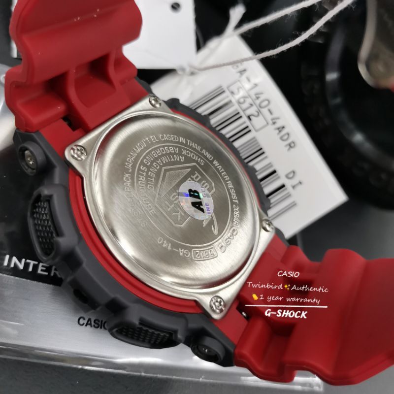 Casio × G Shock Casio G Shock GA-140-4ADR Size ONE SIZE - 2 Thumbnail