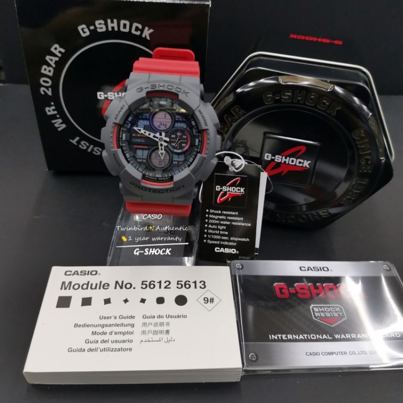 Casio × G Shock Casio G Shock GA-140-4ADR Size ONE SIZE - 5 Thumbnail