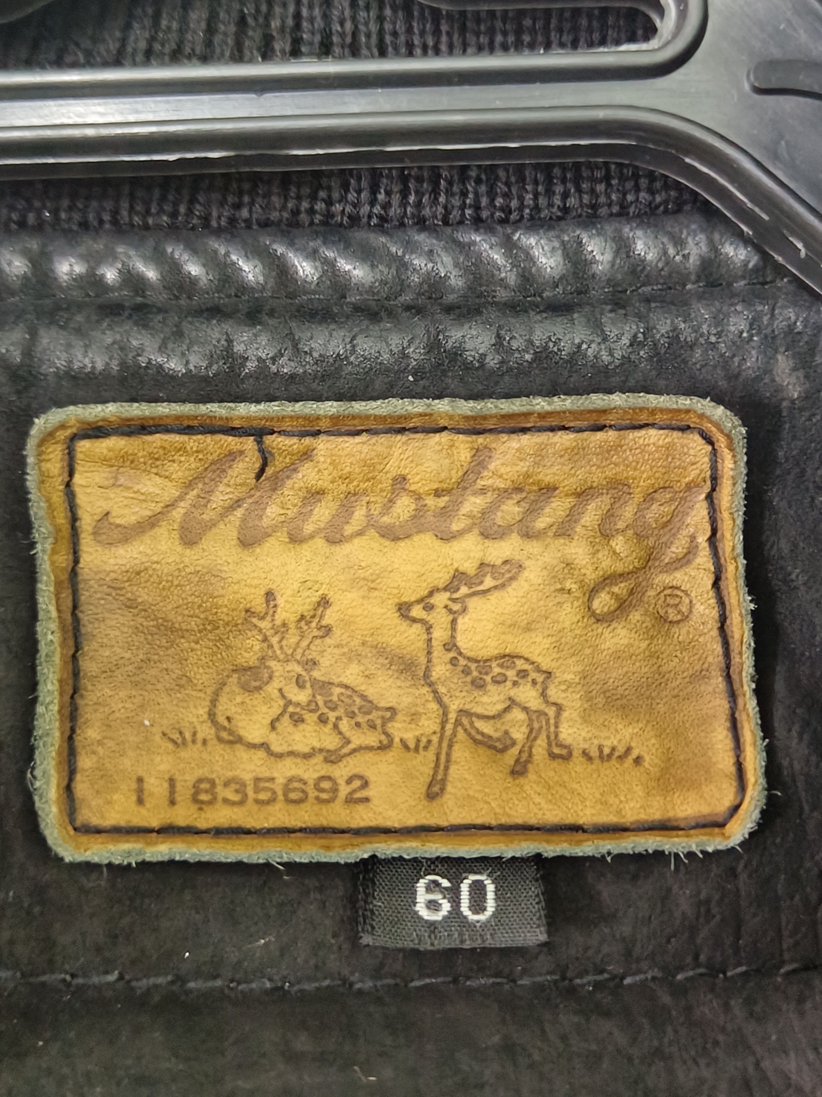 Mustang × Vintage MUSTANG x CAPT. CHARLES LINDBERGH x LEATHER BOMBER JACKET Size US XL / EU 56 / 4 - 11 Thumbnail
