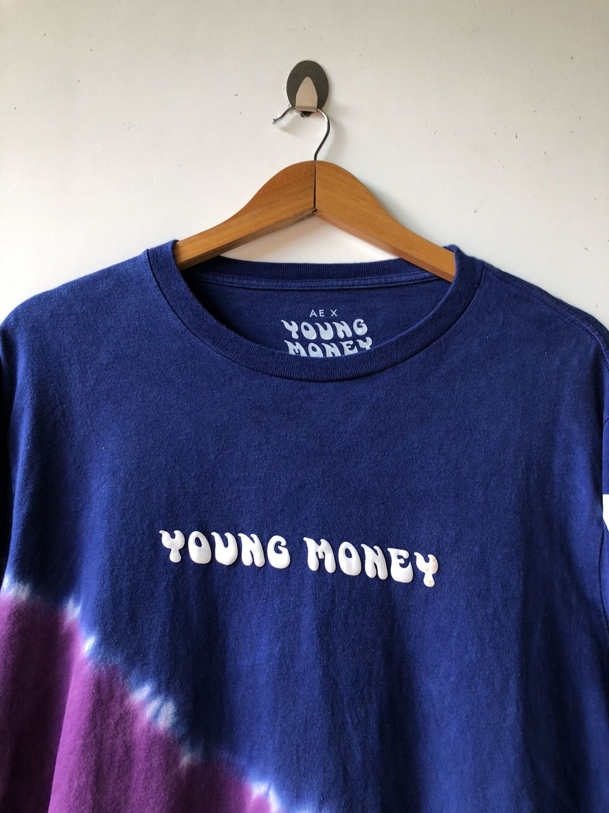 Lil Wayne AE X YOUNG MONEY long sleeve shirt Acid Wash Size US XL / EU 56 / 4 - 5 Thumbnail