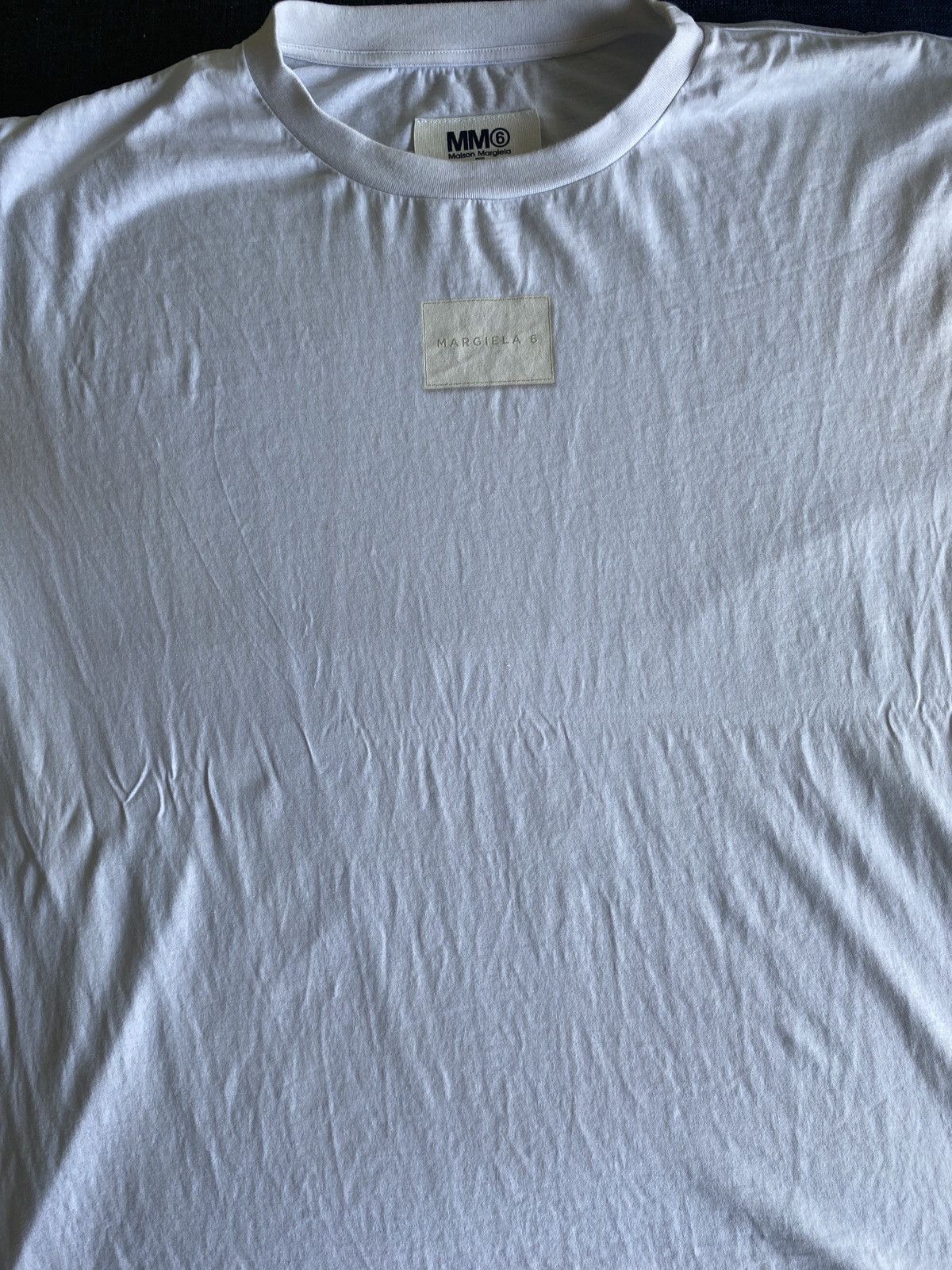 Maison Margiela Margiela 6 white t-shirt | Grailed