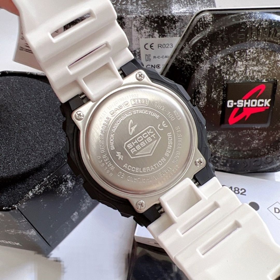 Casio × G Shock Casio G Shock GBX-100-7DR Size ONE SIZE - 7 Thumbnail