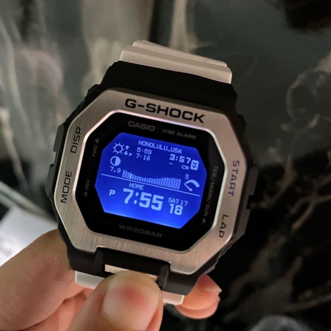 Casio × G Shock Casio G Shock GBX-100-7DR Size ONE SIZE - 6 Thumbnail