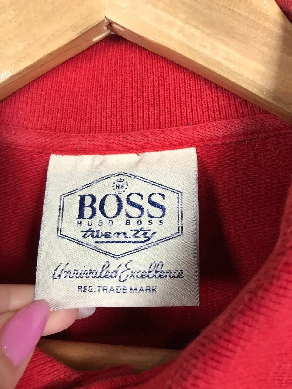 Hugo Boss × Vintage Hugo Boss luxury streetwear vintage sweatshirt Size US L / EU 52-54 / 3 - 4 Thumbnail