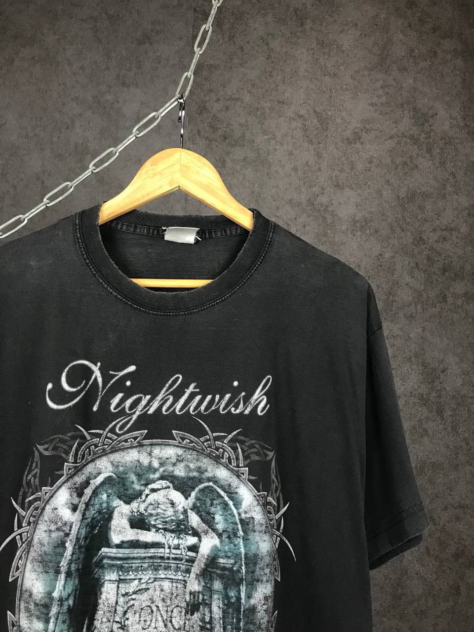 Band Tees Nightwish 2005 vintage rock band Overprinted tour tee Size US XL / EU 56 / 4 - 4 Thumbnail