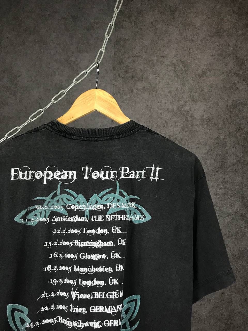 Band Tees Nightwish 2005 vintage rock band Overprinted tour tee Size US XL / EU 56 / 4 - 7 Thumbnail